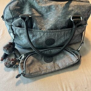 Kipling small tote with matching pouch